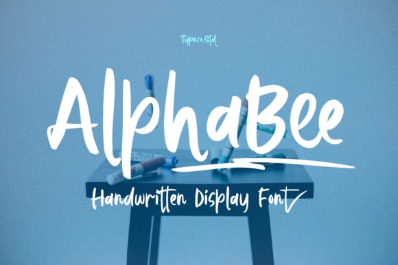 AlphaBee: A Handwritten Font for Web Design