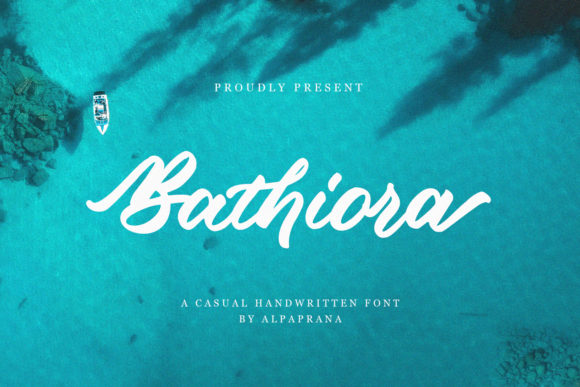 Bathiora: A Handwritten Font for Campaigns