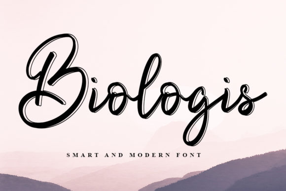 Biologis Font: A Joyful Script for Web Design