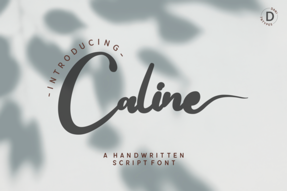 Caline: A Brushed Handwritten Font for Your Brand
