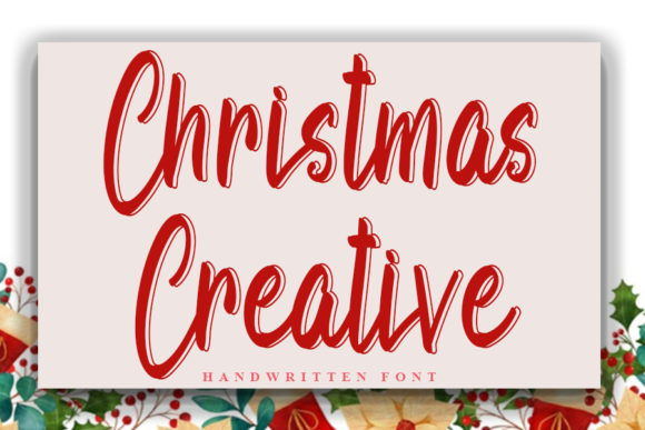 Christmas Creative: A Handwritten Typeface for Editorial Design