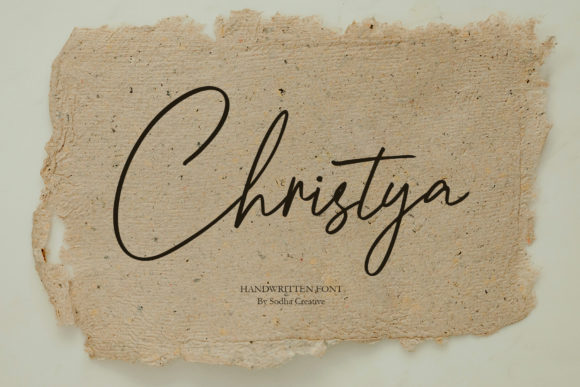 Christya: A Timeless Handwritten Font for Makers