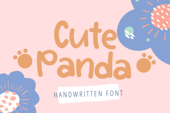 Cute Panda: A Playful Handwritten Font for Marketers