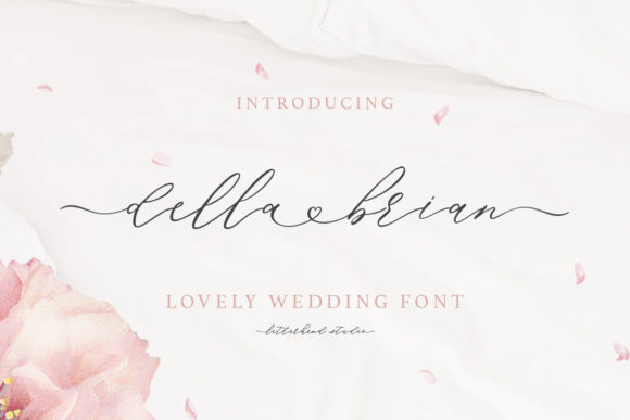Della Brian: A Charming Script Font for Elegant Branding