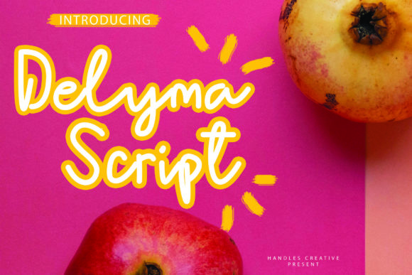 Delyma: A Premium Script Font for Editorial Elegance