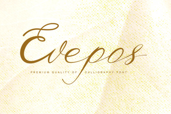 Evepos: A Timeless Handwritten Font for Web Design
