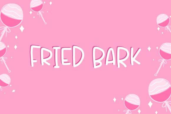 Fried Bark: A Playful Handwritten Font for Marketers