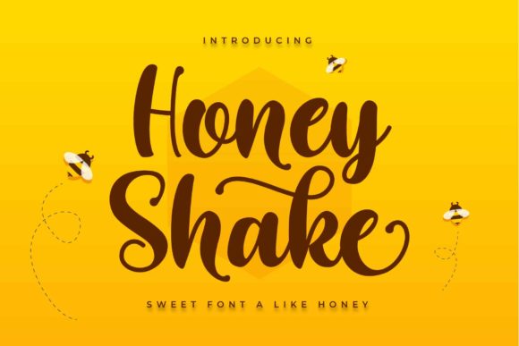 Honey Shake: A Sweet Handwritten Font for Marketers