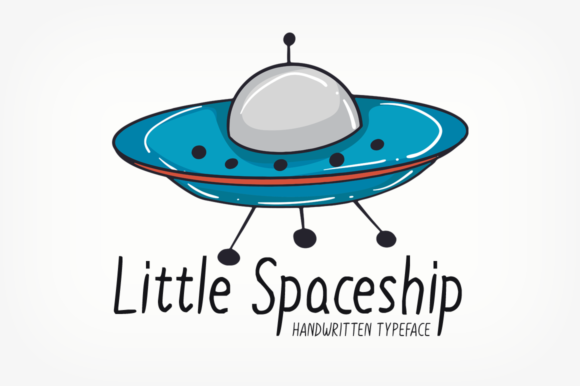 Little Spaceship: A Handwritten Font for Marketers