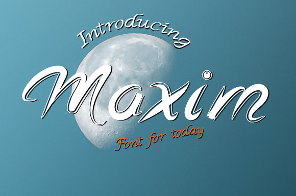 Maxims: A Handwritten Font for Bold Campaigns