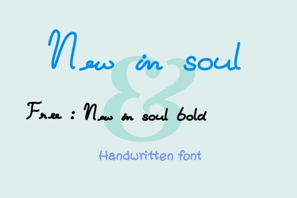 New in Soul: A Handwritten Font for Web Design