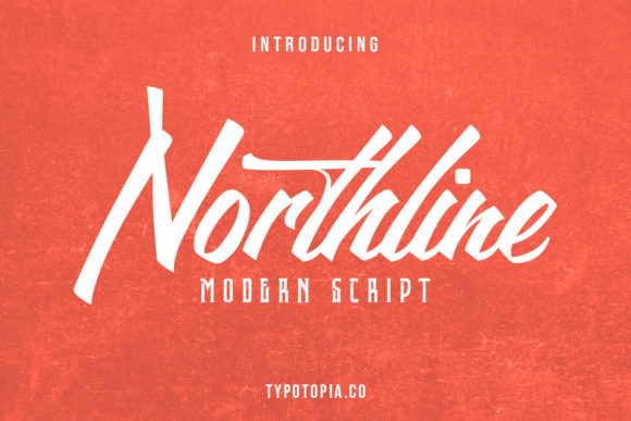Northline: A Bold Handwritten Font for Modern Branding