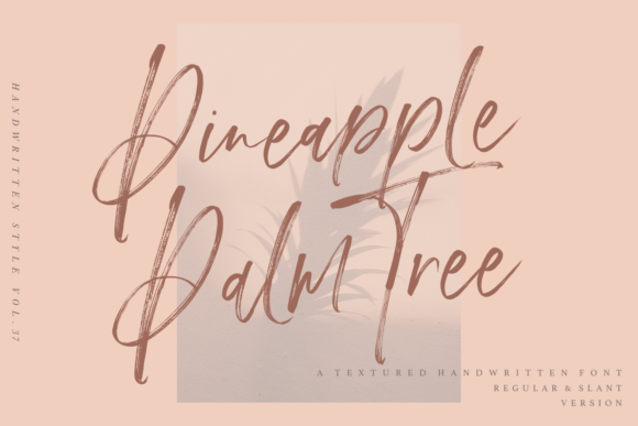 Pineapple Palm Tree: A Fresh Handwritten Typeface Review