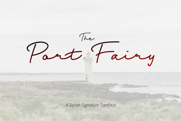 Port Fairy: A Stylish Script Font for Makers
