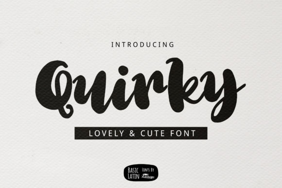 Quirky: A Bold Handwritten Font for Marketers