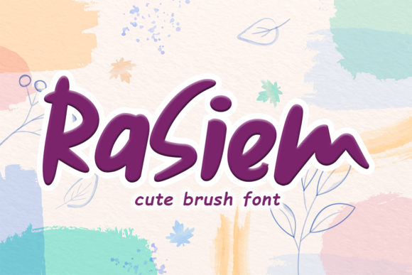 Rasiem: A Handwritten Font for Small Business Branding