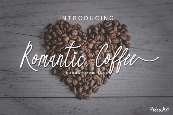 Romantic Coffee: A Handwritten Font for Marketers