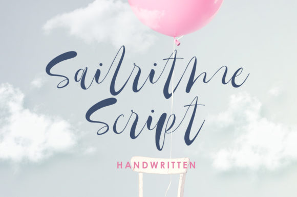 Sailritme: A Timeless Handwritten Font for Editorial Design