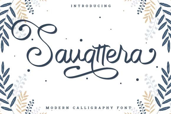 Savattera: The Script Font for Campaign Clarity