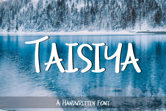 Taisiya: A Friendly Handwritten Font for Brand Identity