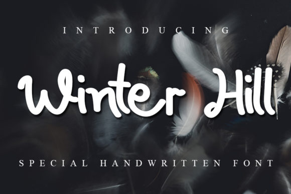 Winter Hill: A Handwritten Font for Editorial Design
